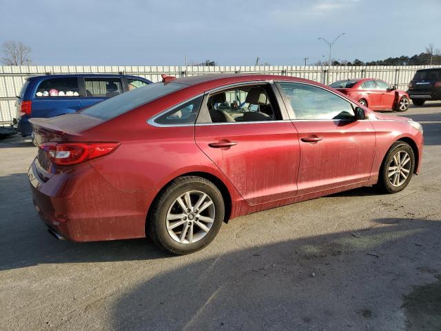 Sedans HYUNDAI SONATA 2016 Red