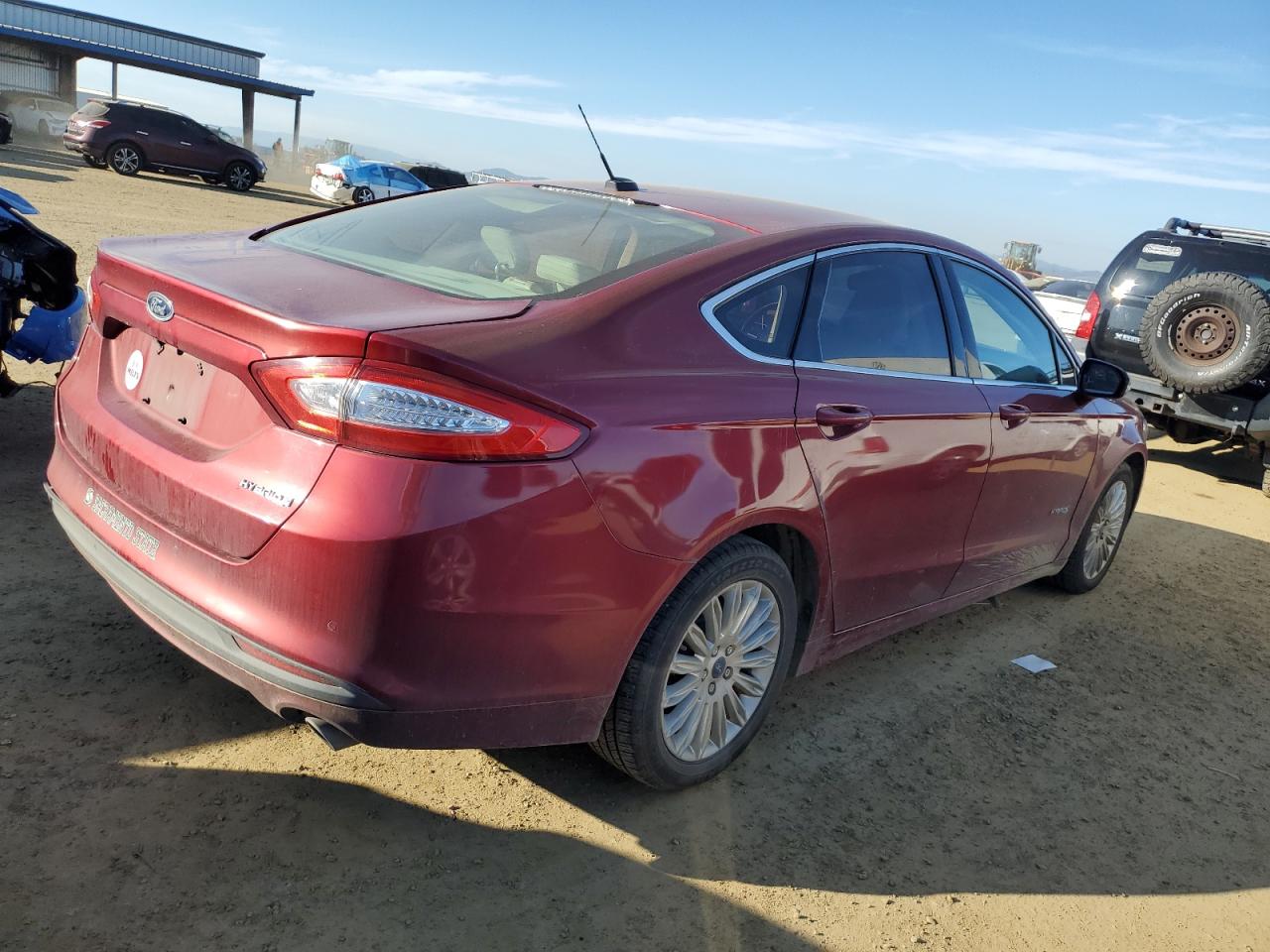 VIN 3FA6P0LU7ER170535 2014 FORD FUSION no.3