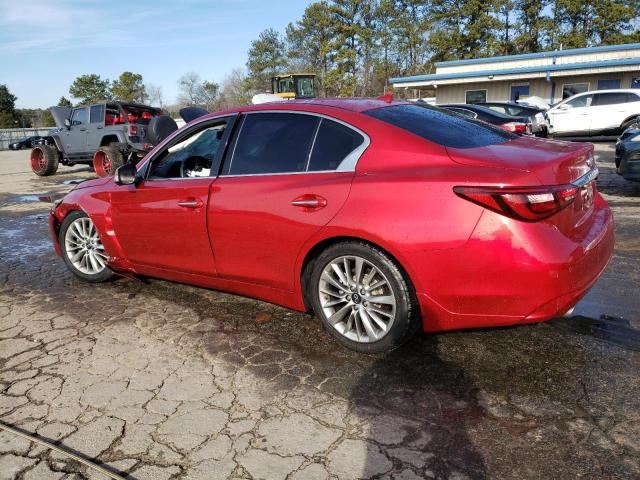  INFINITI Q50 2021 Красный