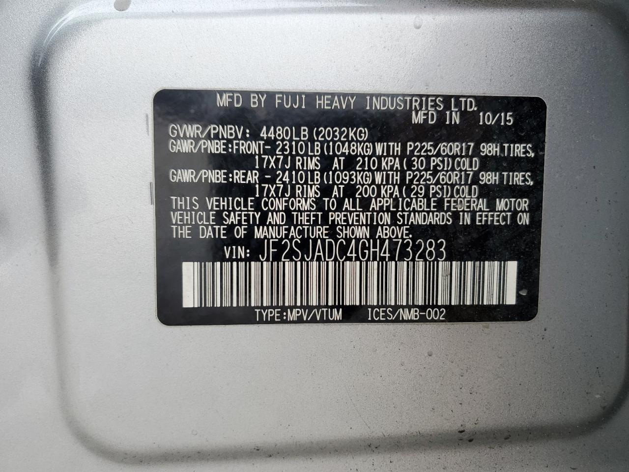 2016 Subaru Forester - Image 14