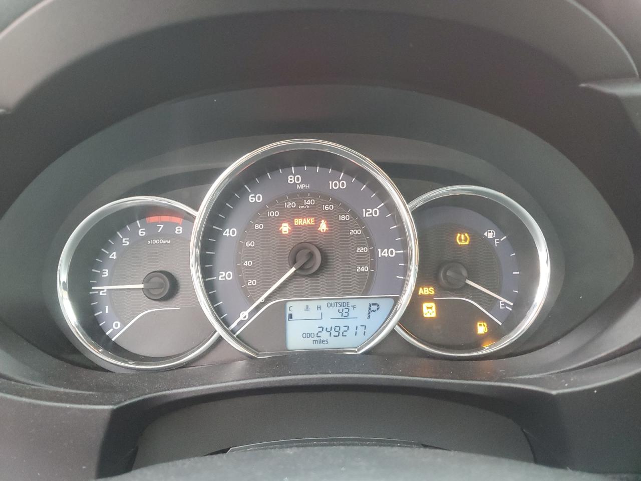 2014 Toyota Corolla L VIN: 5YFBURHE9EP044142 Lot: 88112515