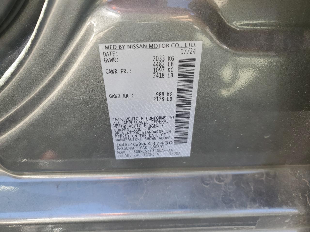 2024 Nissan Altima - Image 12
