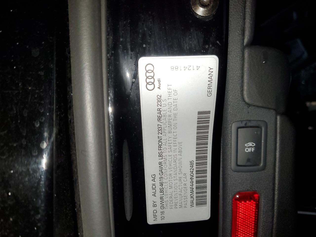 2017 Audi A4 - Image 12