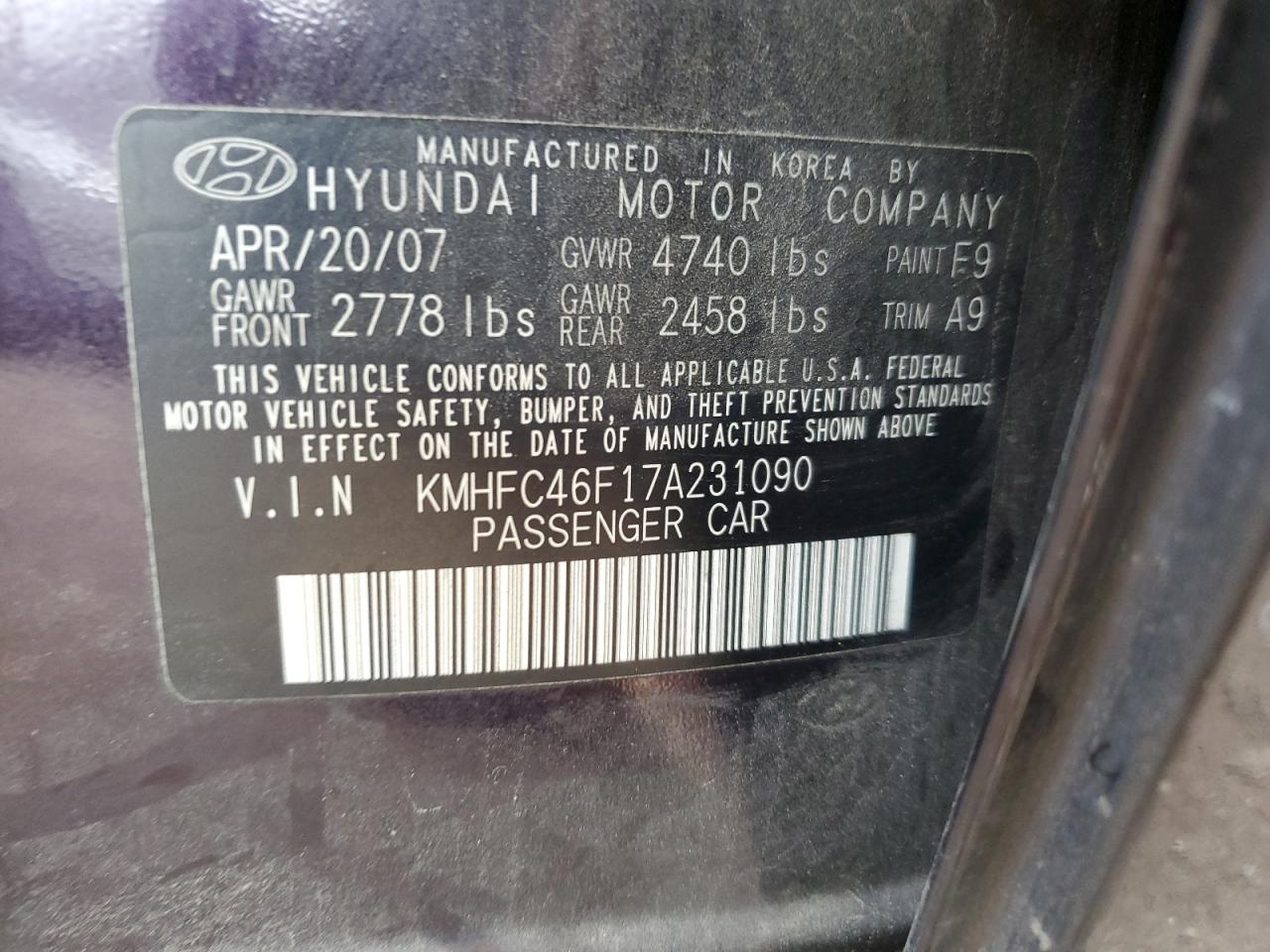 2007 Hyundai Azera - Image 12