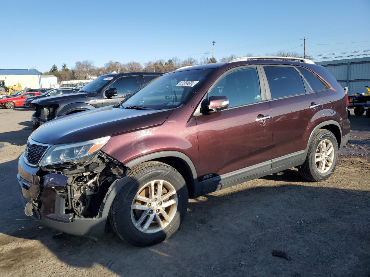 VIN 5XYKTDA71FG623570 2015 KIA SORENTO no.1