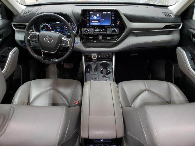  TOYOTA HIGHLANDER 2021 Blue