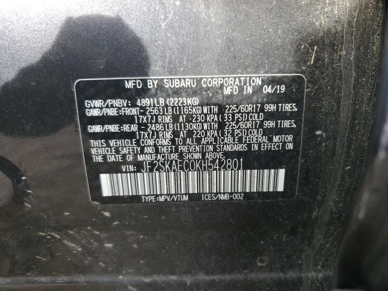 2019 Subaru Forester - Image 15