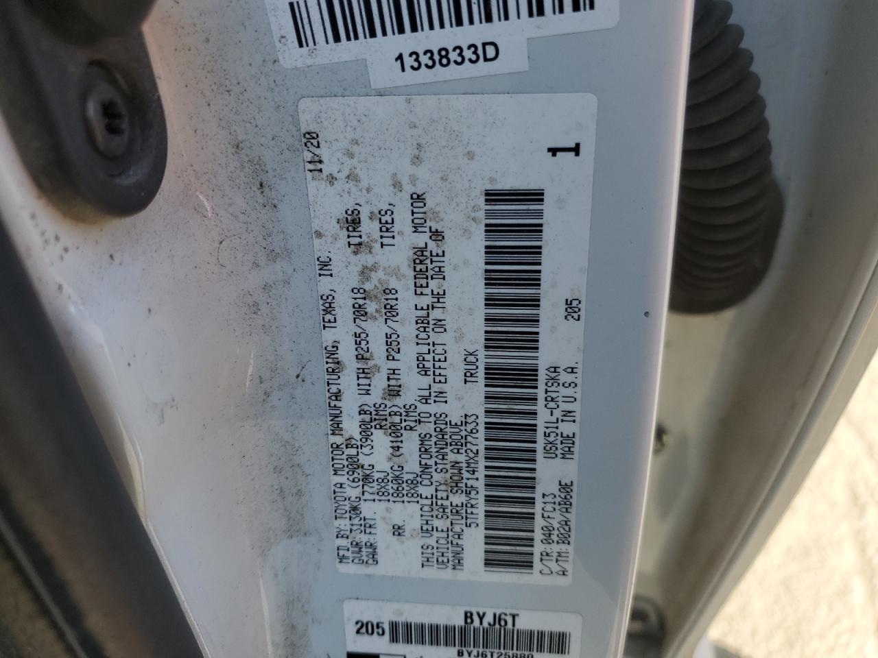 2021 Toyota Tundra - Image 12