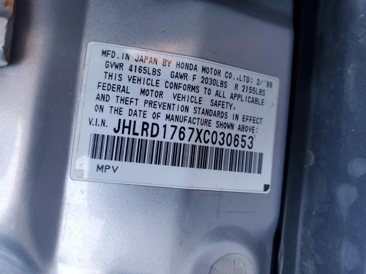 1999 Honda CR-V - Image 13