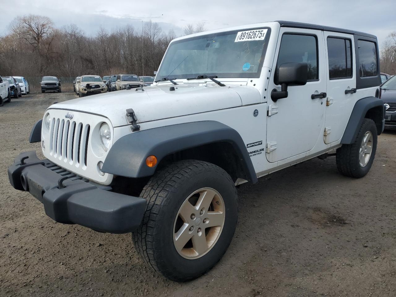 VIN 1C4BJWDG1EL106303 2014 JEEP WRANGLER no.1