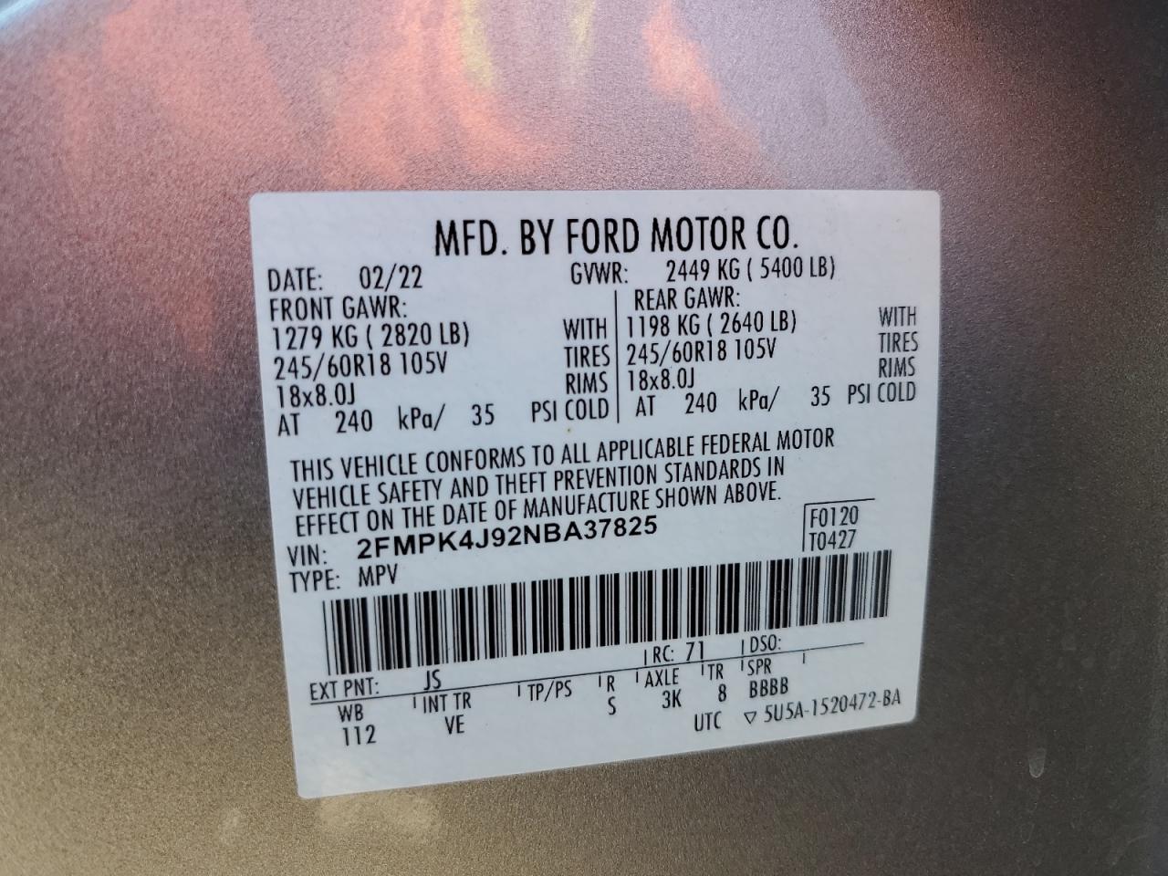 2022 Ford Edge - Image 13