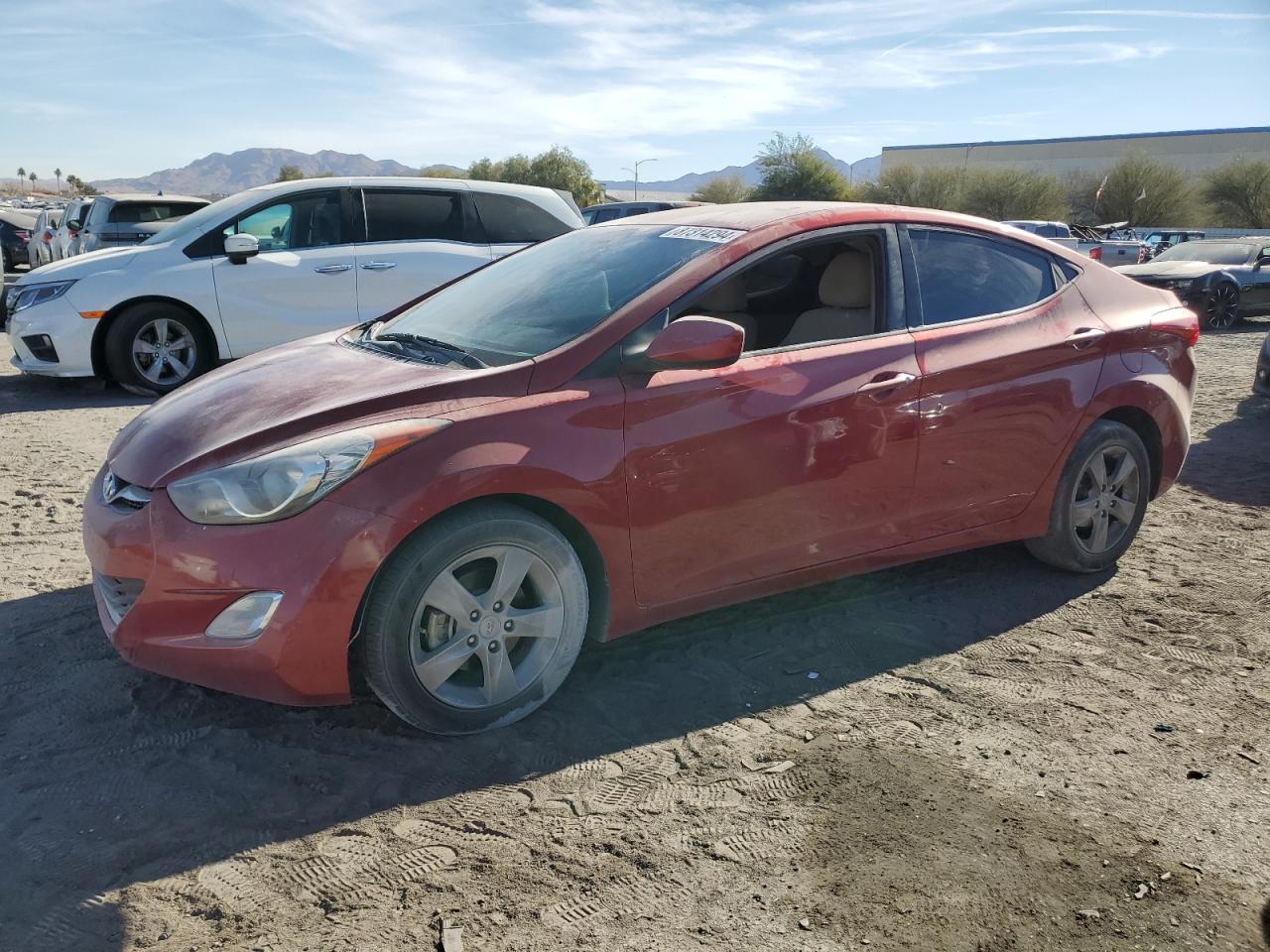 VIN KMHDH4AE7DU866087 2013 HYUNDAI ELANTRA no.1