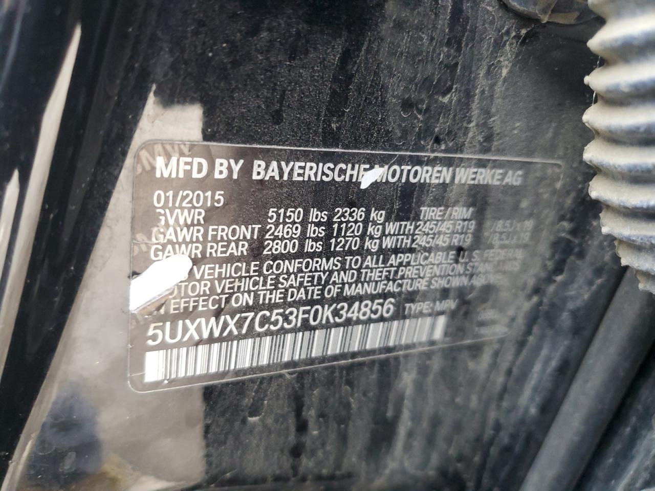 2015 BMW X3 - Image 15