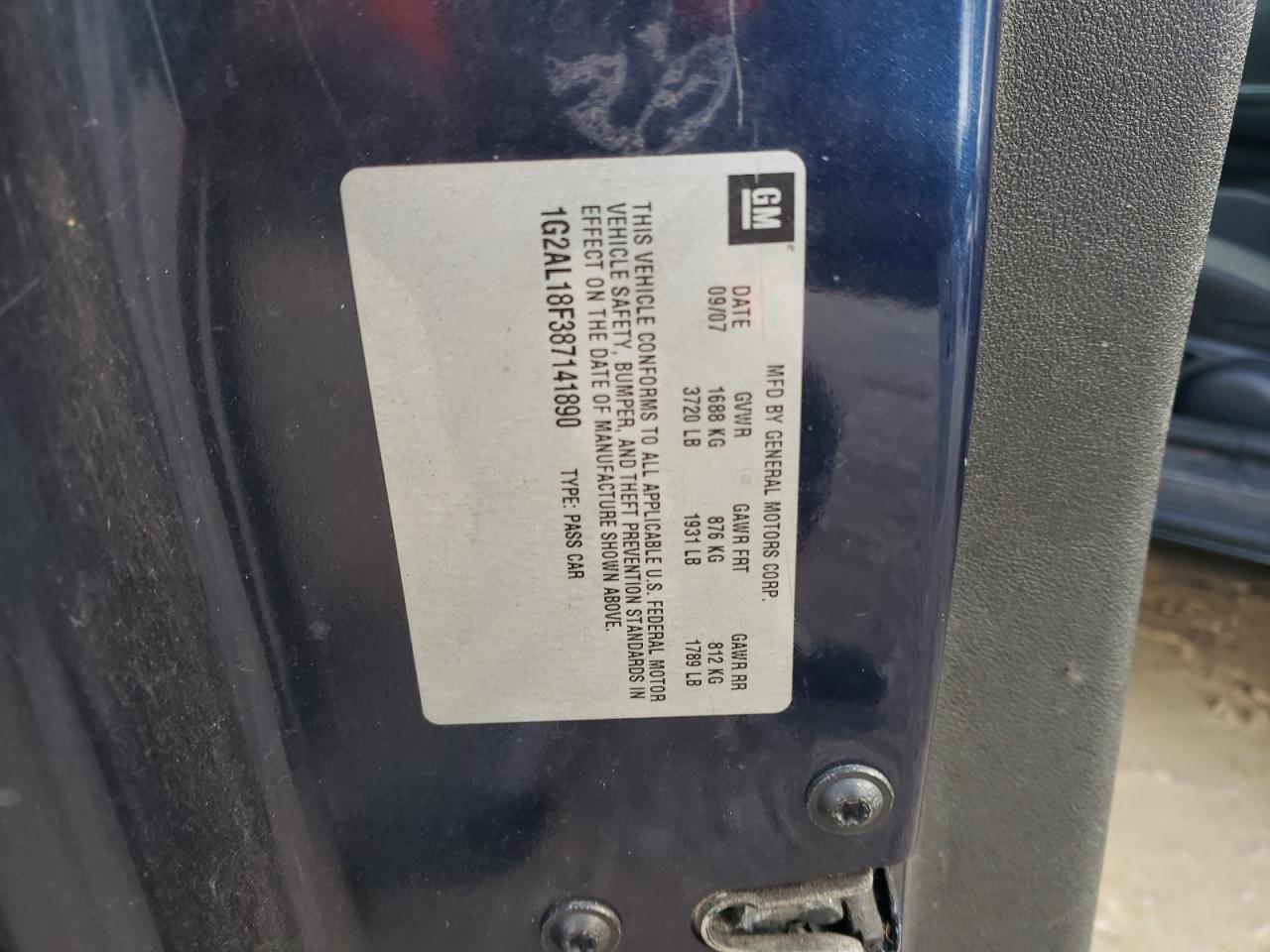 2008 Pontiac G5 - Image 12