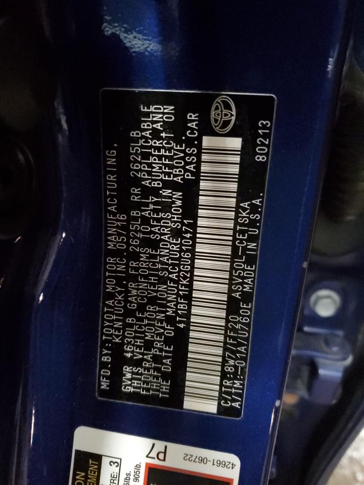 2016 Toyota Camry - Image 12