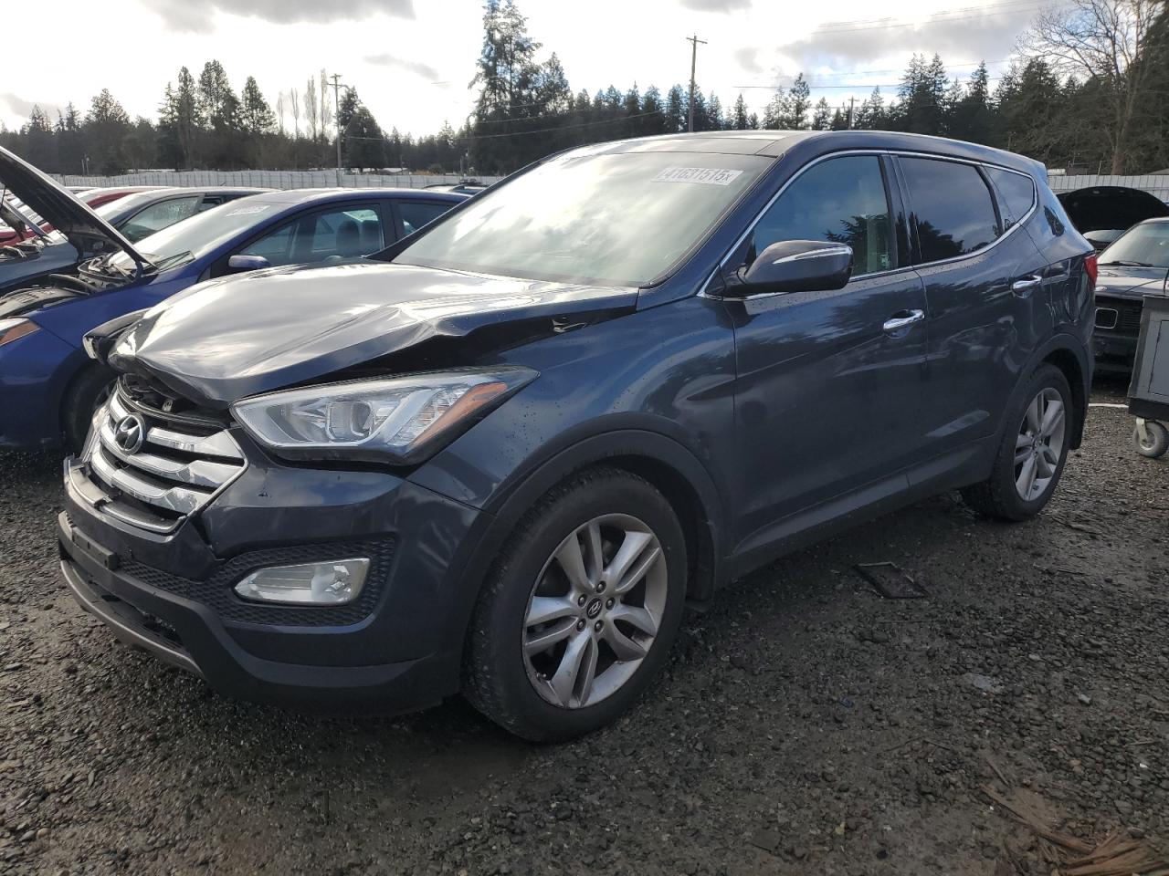 VIN 5XYZWDLA0DG019326 2013 HYUNDAI SANTA FE no.1