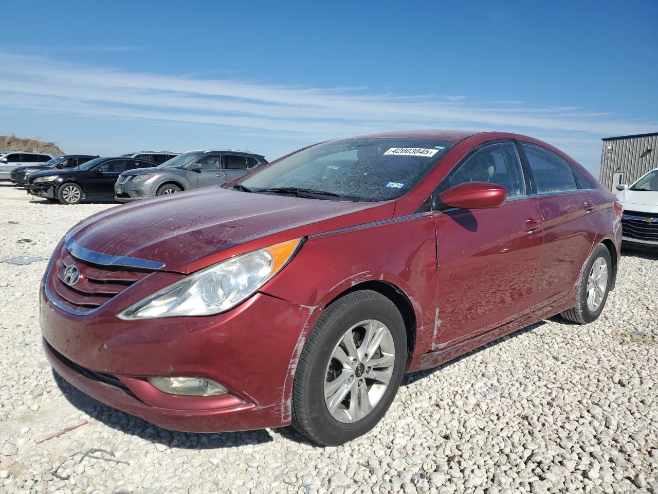 VIN 5NPEB4AC8DH592031 2013 HYUNDAI SONATA no.1