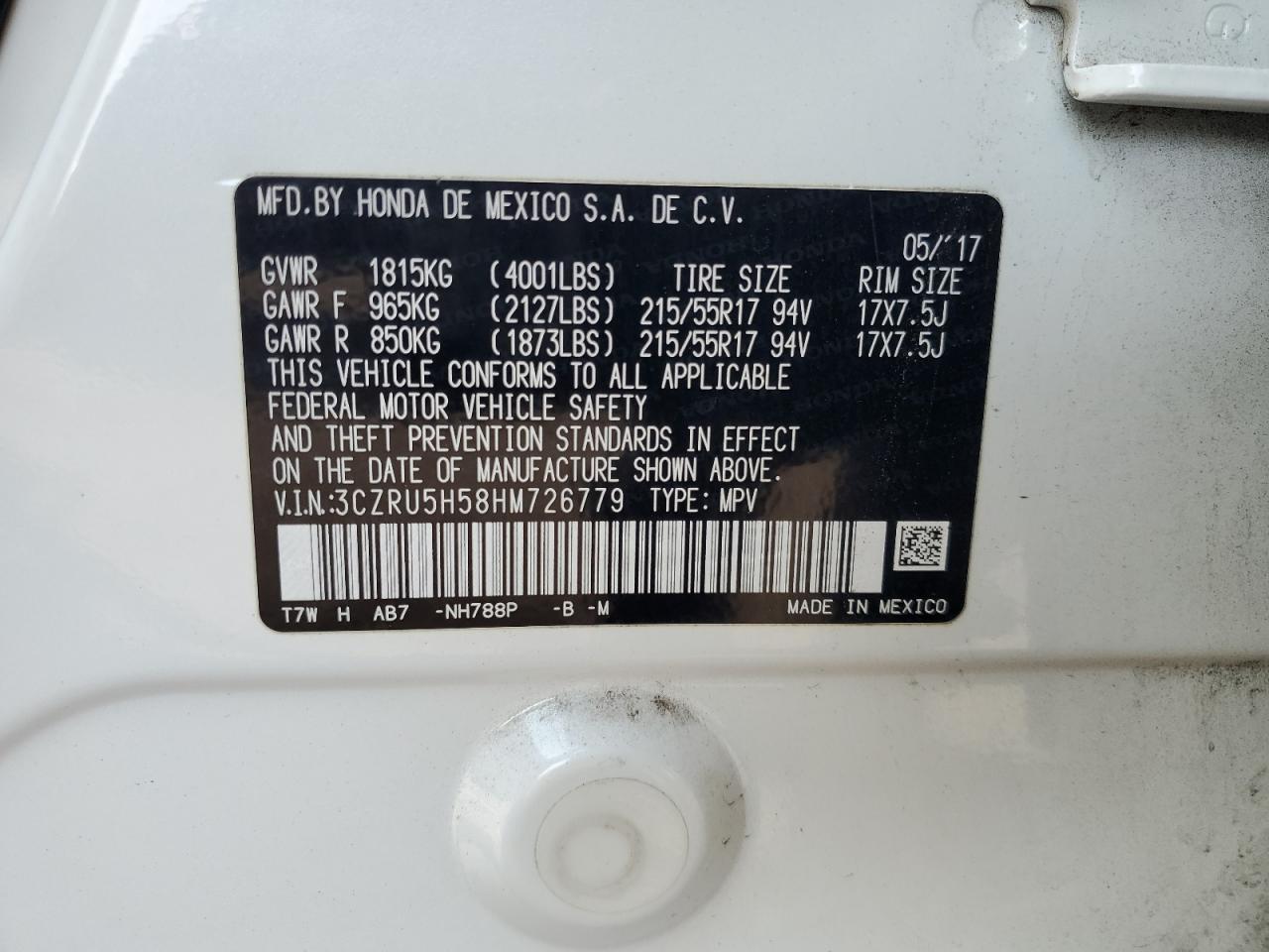 2017 Honda HR-V - Image 14