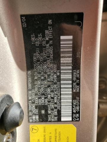 2004 TOYOTA HIGHLANDER 