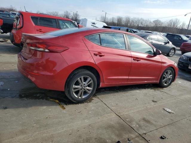 Sedans HYUNDAI ELANTRA 2017 Red