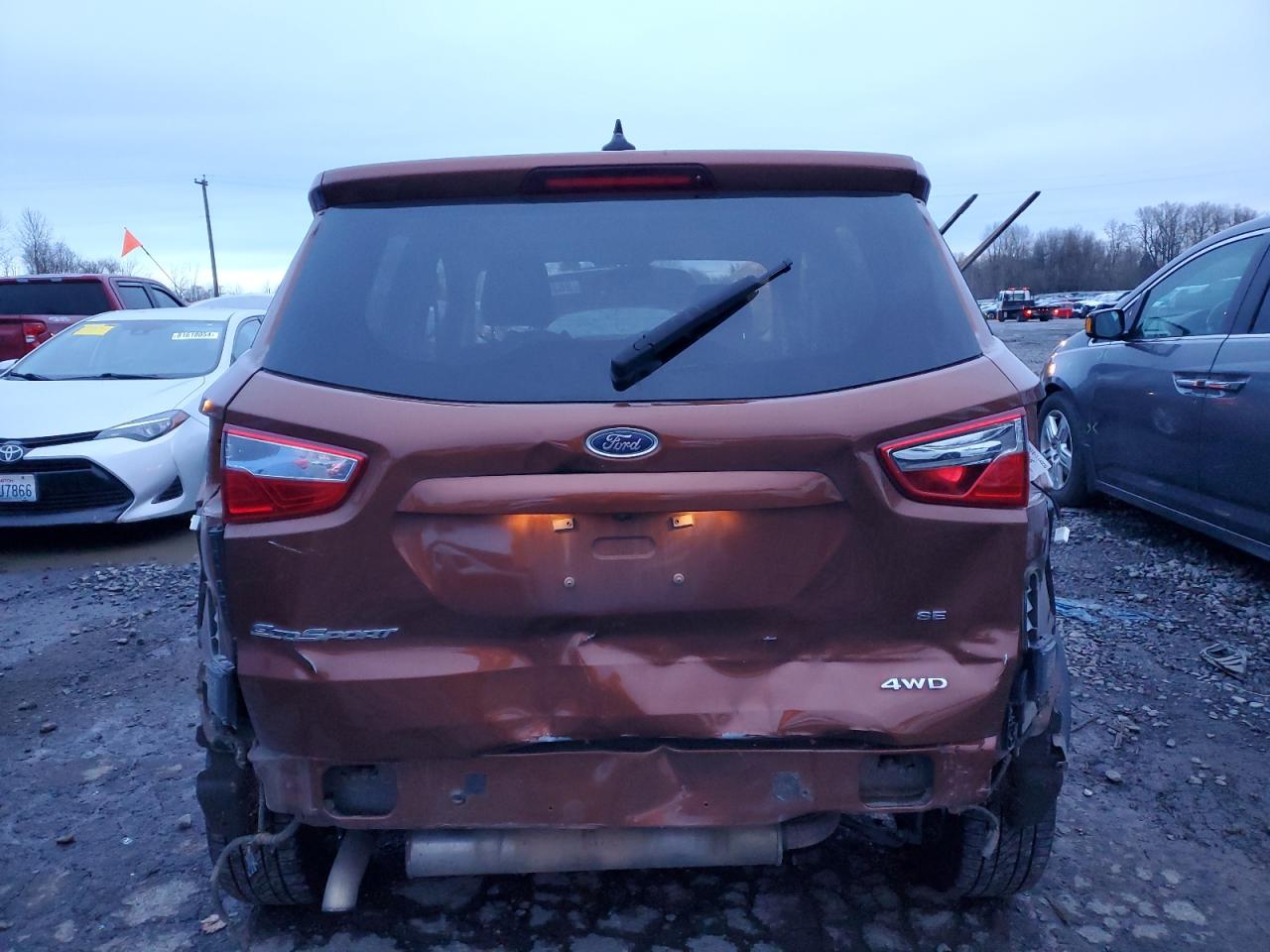 2019 Ford Ecosport Se VIN: MAJ6S3GL8KC307851 Lot: 86219334