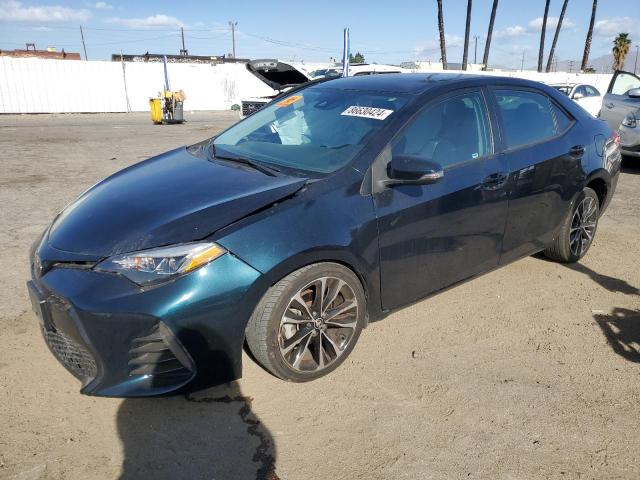  TOYOTA COROLLA 2018 Синий