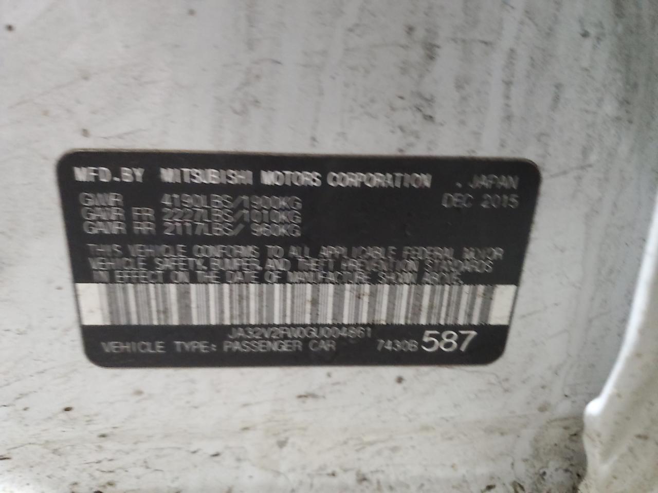 2016 Mitsubishi Lancer - Image 12