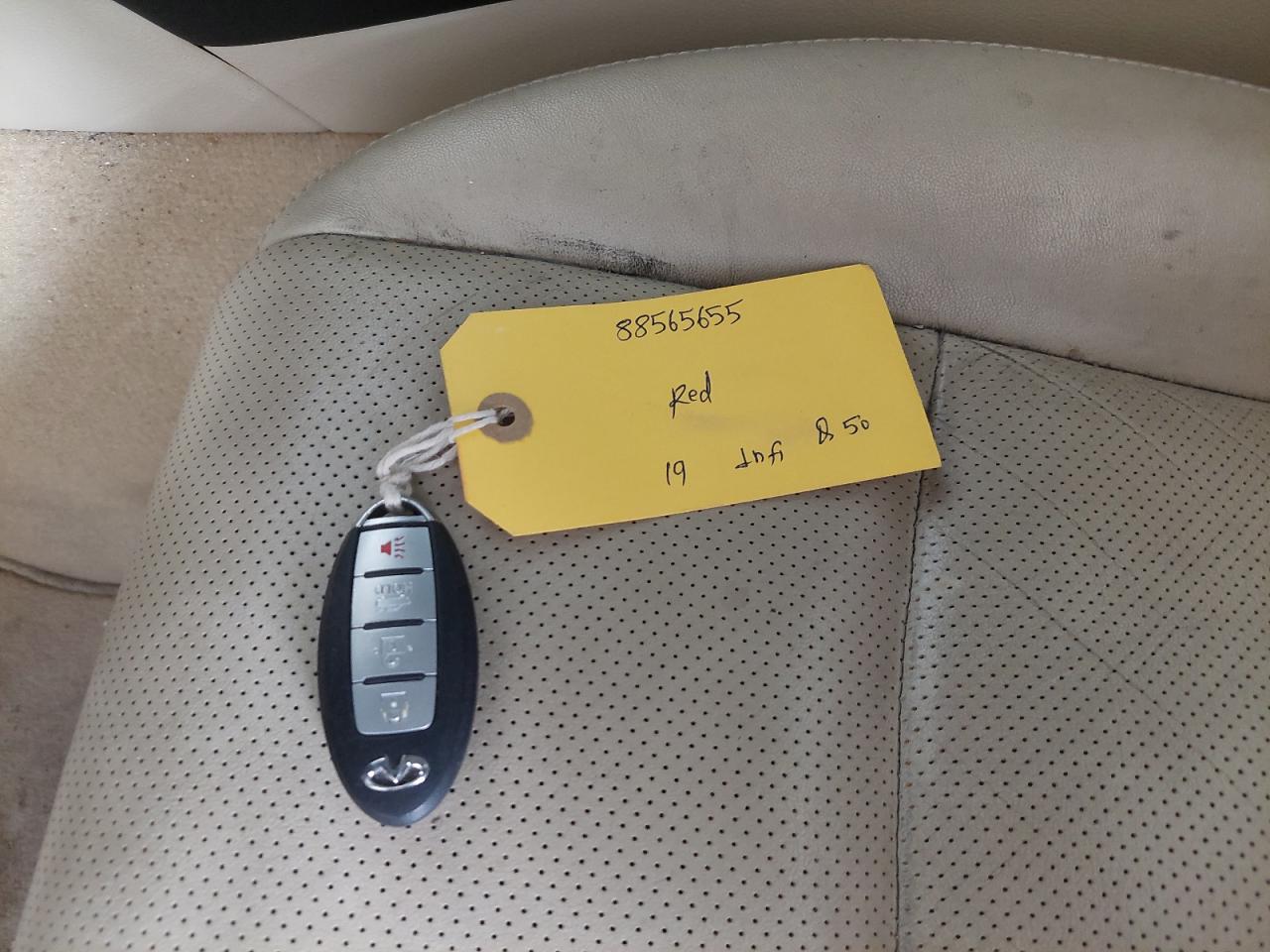 JN1CV7AP6KM400338 - 2019 Infiniti Q50 Red Sport 400 - #88565655