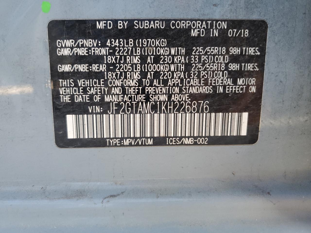 2019 Subaru XV - Image 14