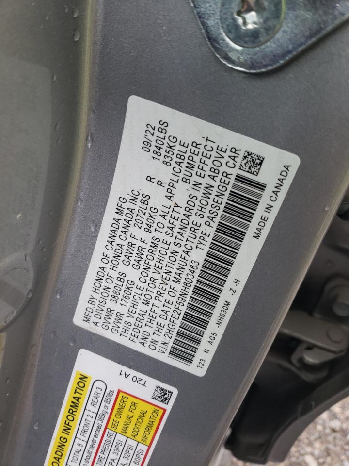 2022 Honda Civic - Image 12
