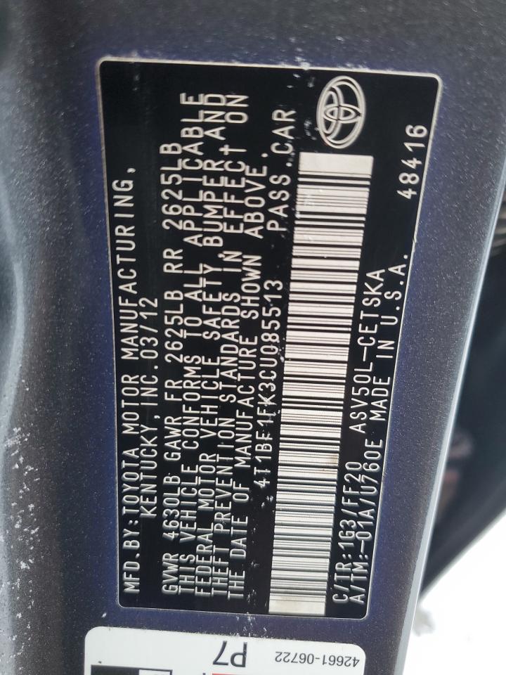 2012 Toyota Camry - Image 12