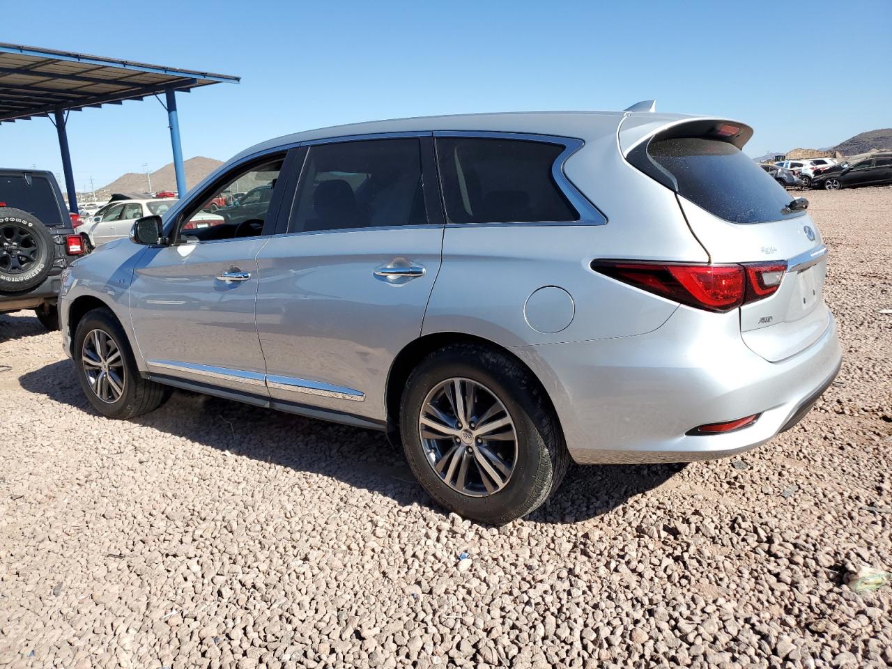 2020 Infiniti Qx60 Luxe silver null gas 5N1DL0MM1LC510491 photo #3