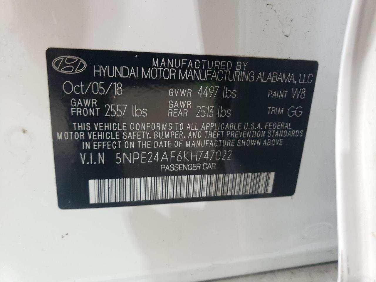 2019 Hyundai Sonata - Image 12