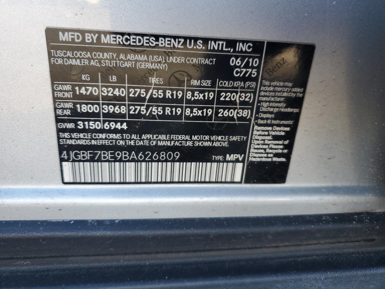 2011 Mercedes-Benz GL-klasse - Image 14