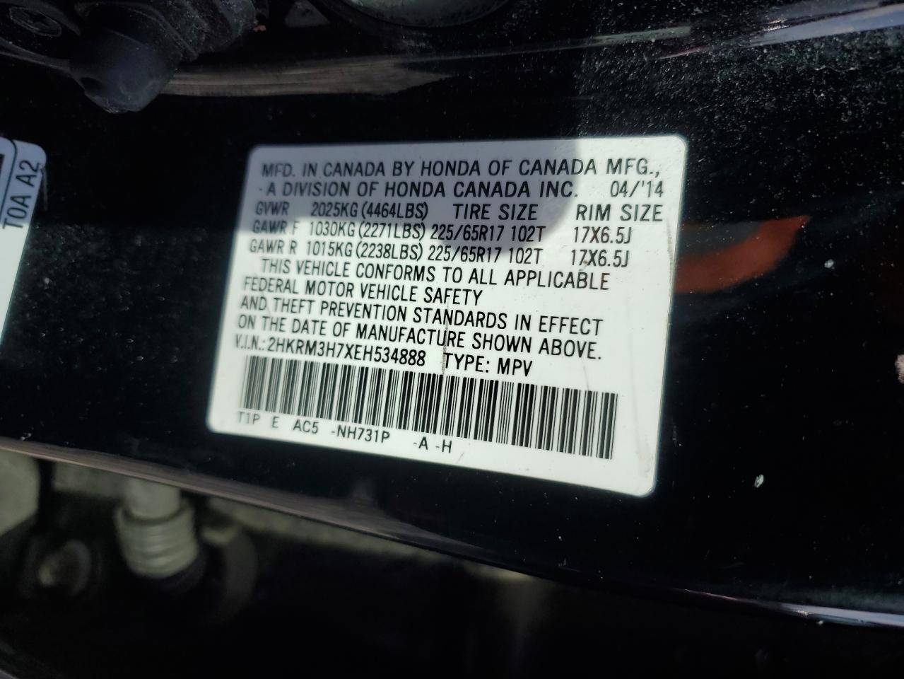 2014 Honda CR-V - Image 13