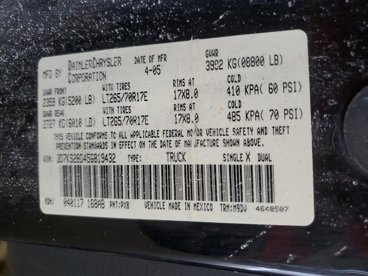 2005 Dodge RAM - Image 15