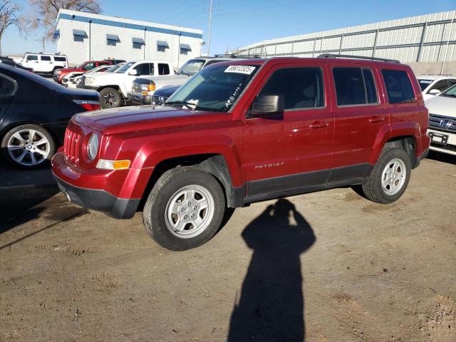  JEEP PATRIOT 2014 Червоний