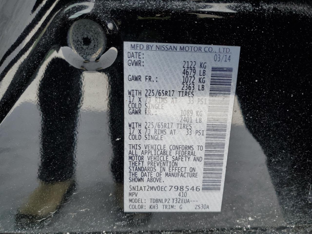 2014 Nissan Rogue - Image 14