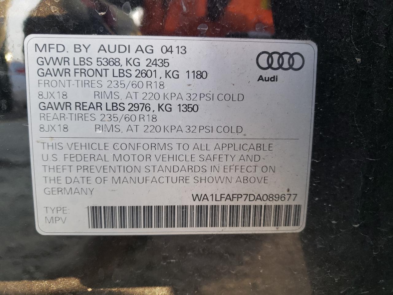 2013 Audi Q5 - Image 13