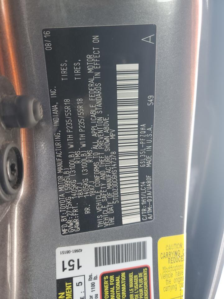 2017 Toyota Sienna - Image 13