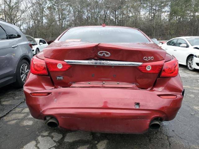 Седаны INFINITI Q50 2014 Красный
