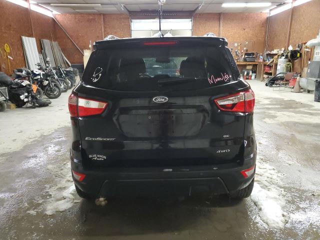  FORD ECOSPORT 2018 Чорний