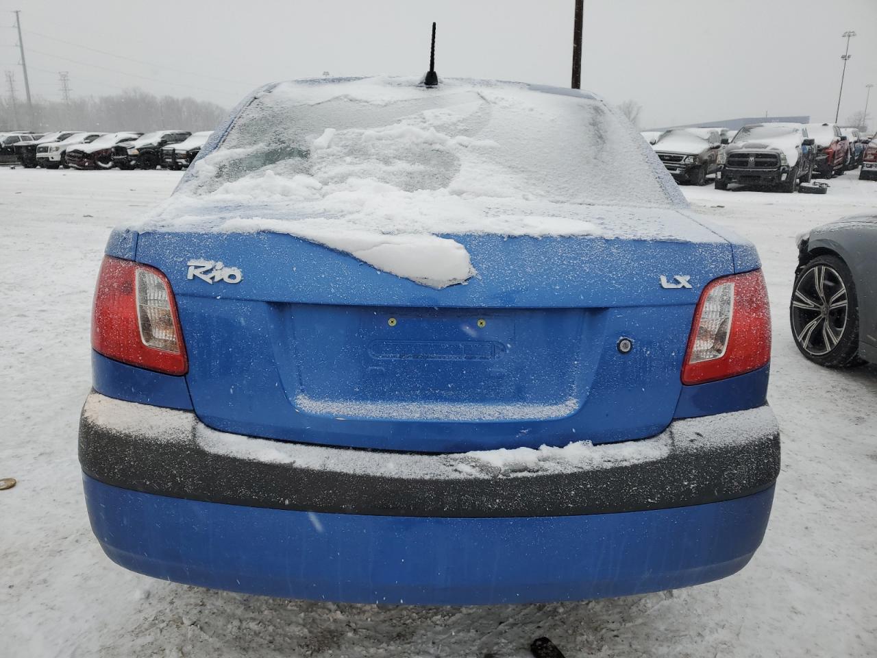 2006 Kia Rio VIN: KNADE123866061650 Lot: 88707765