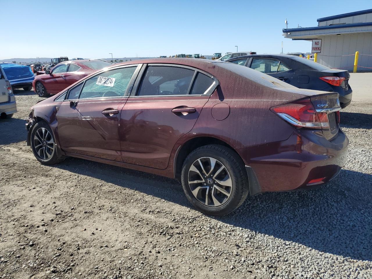 VIN 19XFB2F86EE257708 2014 HONDA CIVIC no.2