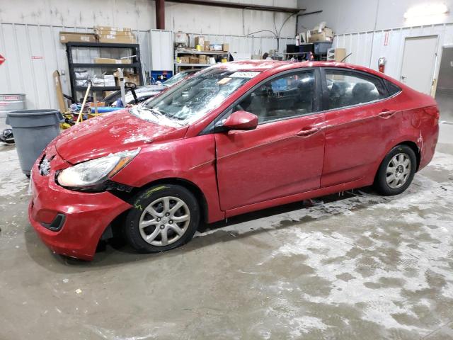  HYUNDAI ACCENT 2014 Красный