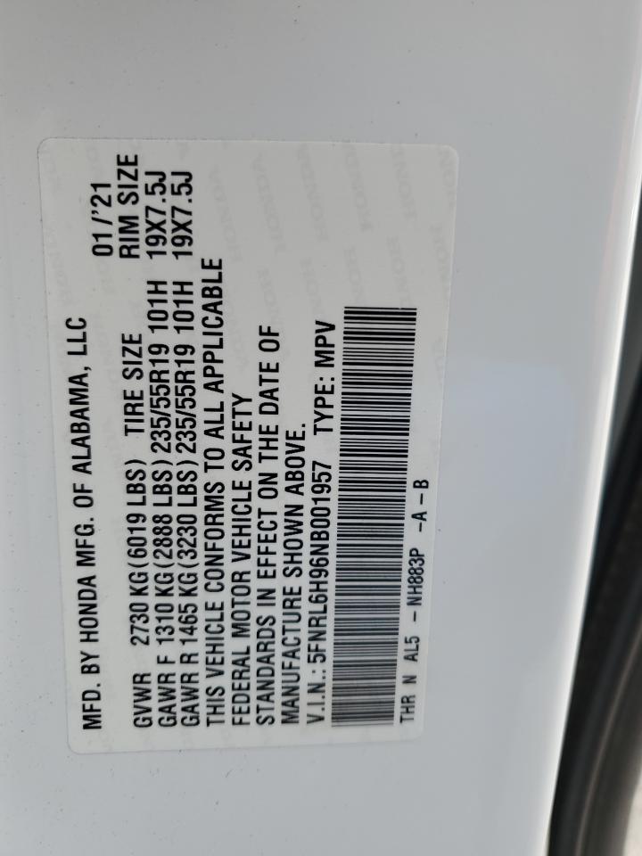2022 Honda Odyssey - Image 15