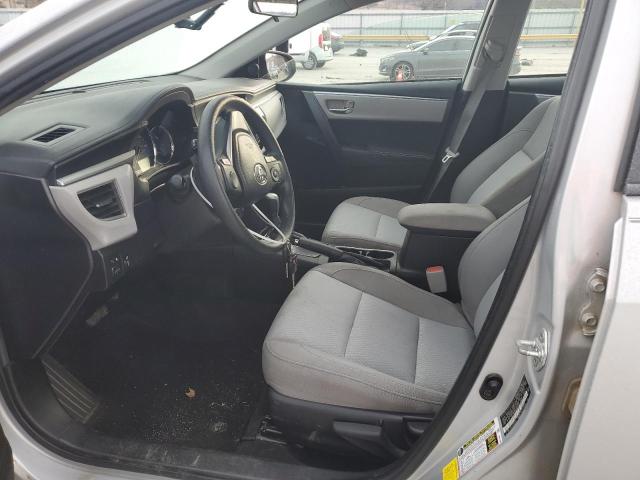 TOYOTA COROLLA 2016 Srebrny