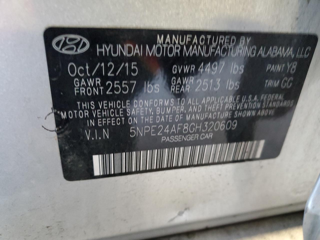 2016 Hyundai Sonata - Image 15