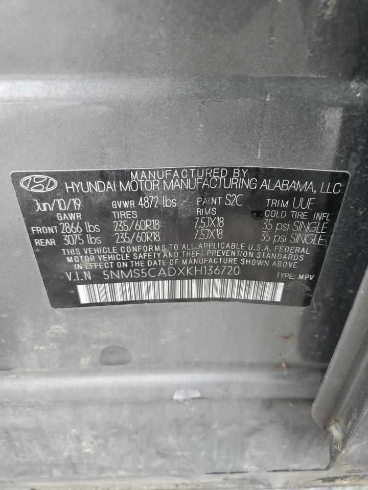 2019 Hyundai Santa Fe - Image 13