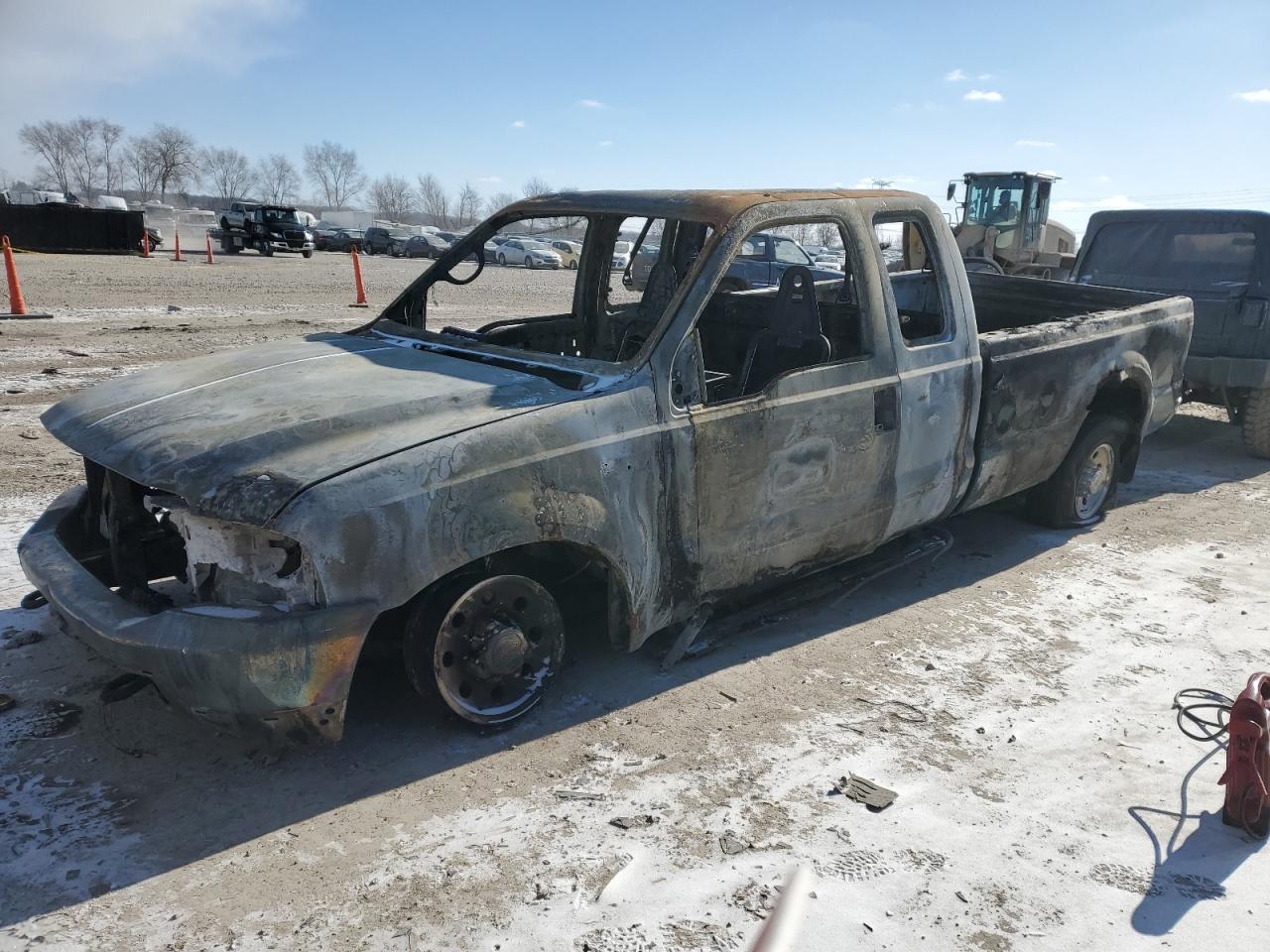2000 Ford F250 Super Duty იყიდება Pekin-ში, IL - Burn